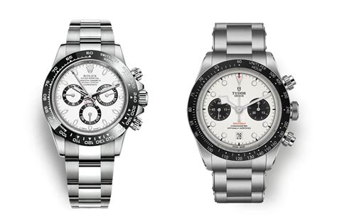 tudor heritage black bay chrono vs rolex daytona|rolex vs tudor chrono.